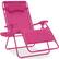 Front. Best Choice Products - Best Choice Products Oversized Zero Gravity Chair, Folding Outdoor Patio Recliner w/ Cup Holder - Ultimate Pink - Ultimate Pink.