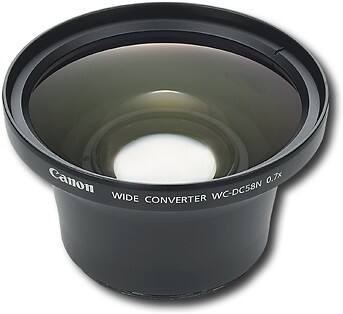 Front Standard. Canon - Wide Converter for Canon PowerShot and Casio EXILIM.