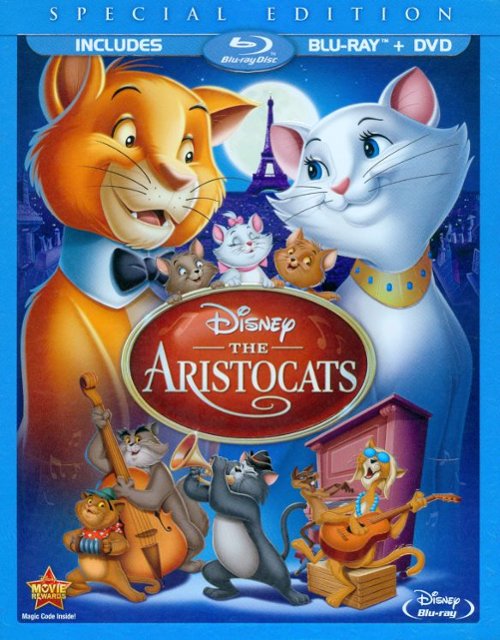 Front Standard. The Aristocats [Special Edition] [2 Discs] [Blu-ray/DVD] [1970].