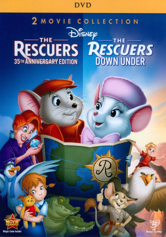  The Rescuers: 35th Anniversary Edition/The Rescuers Down Under [2 Discs] [DVD]