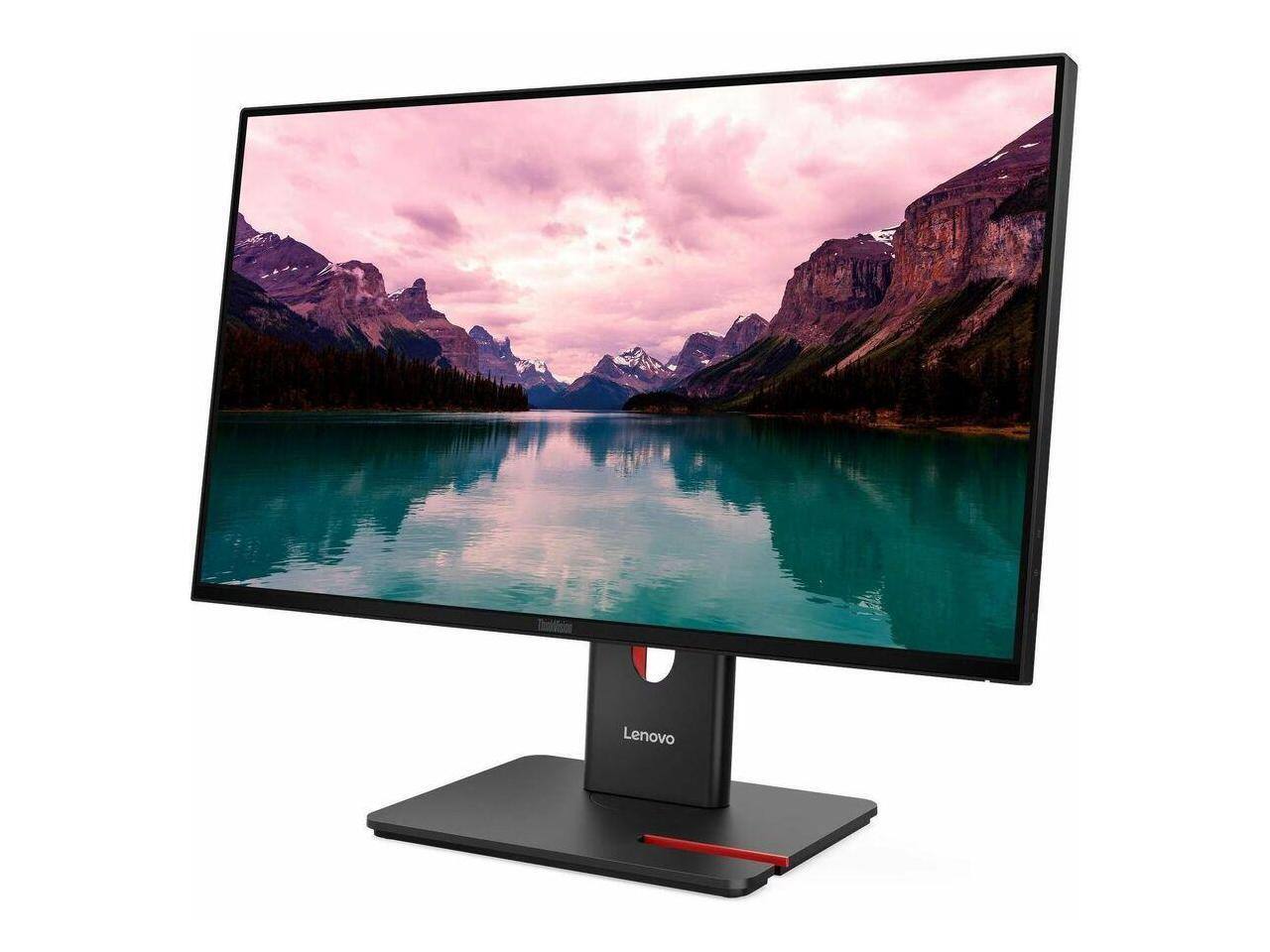 Alt View 5. Lenovo - Lenovo ThinkVision T24-40 24" Full HD IPS Monitor - 1920x1080 - 4ms - USB-C, HDMI, VGA, DP, USB Hub.