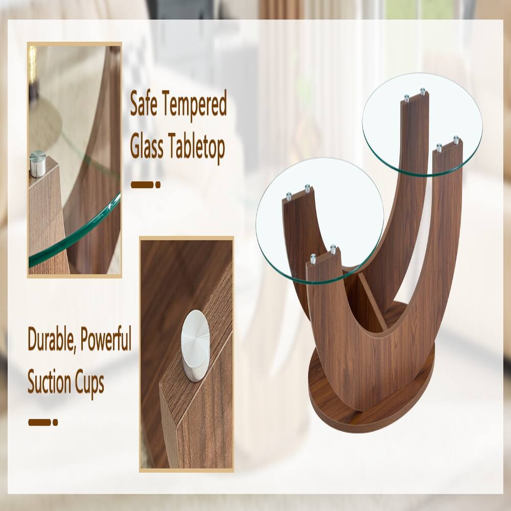 Safe Tempered Glass Tabletop

Durable, Powerful Suction Cups