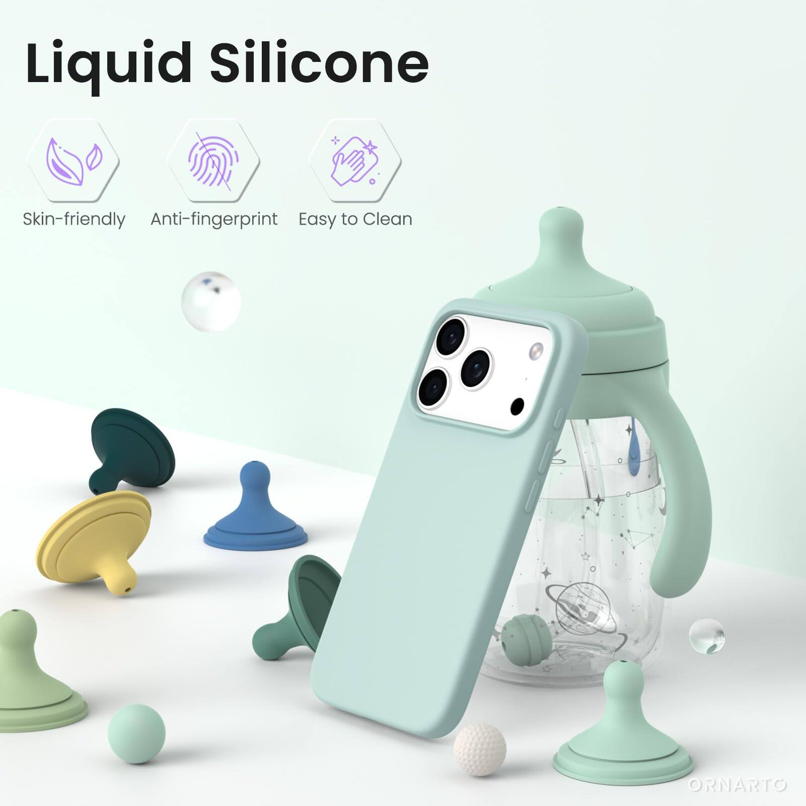 Liquid Silicone

Skin-friendly  
Anti-fingerprint  
Easy to Clean  

ORNARTO