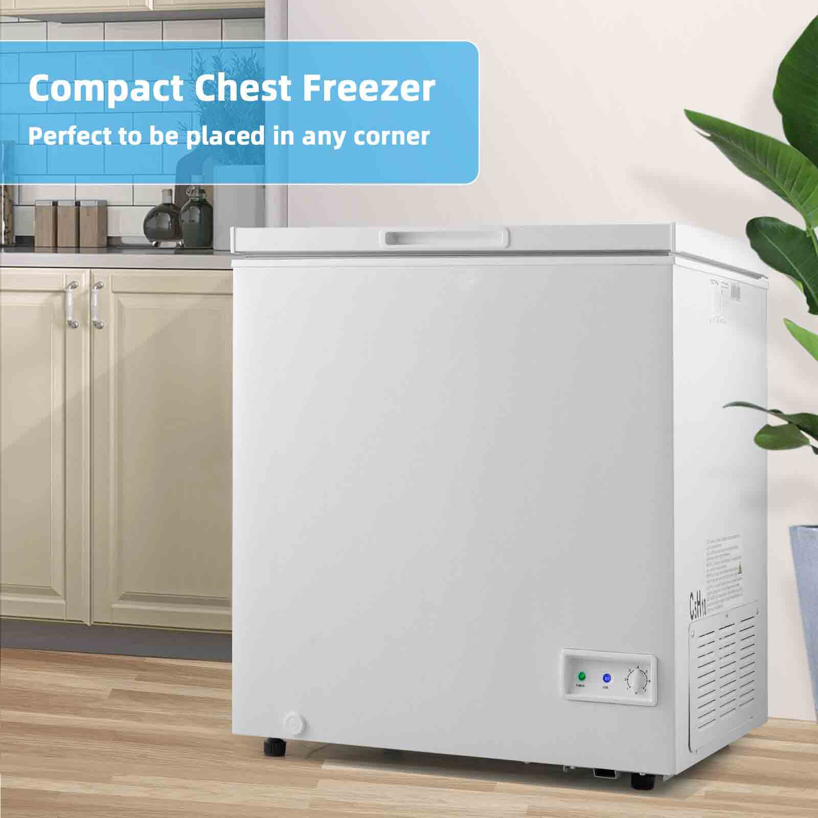 Compact Chest Freezer  
Perfect to be placed in any corner