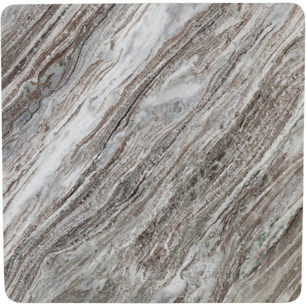 Alt View 3. Meridian Furniture - Livorno Brown / Light Grey Coffee Table - Brown.