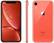 Alt View 1. Apple - iPhone XR A1984 (Fully Unlocked) 256GB Bundle with Pre-Installed Tempered Glass and Bluetooth Earbuds - Coral.