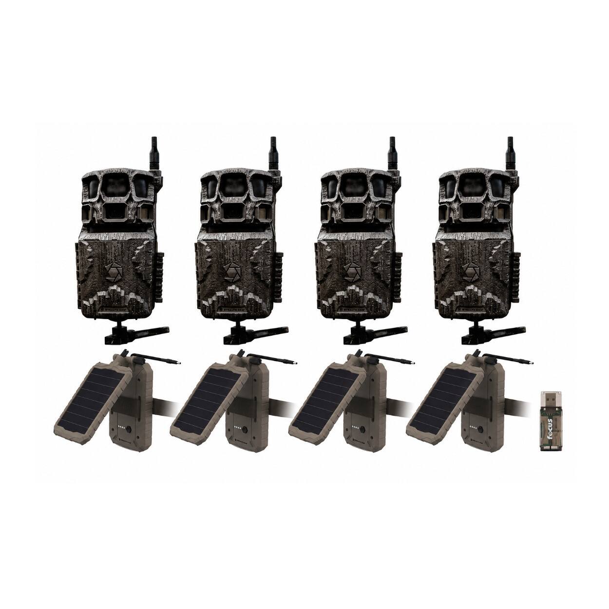 Front. Stealth Cam - Stealth Cam Revolver Pro 3.0 360-Degree Cellular Trail Camera.