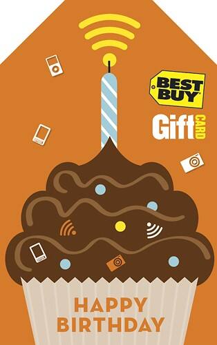 Alt View Standard 1. Best Buy GC - $20 Hope Your Birthday is Digi-Lightful Gift Card.