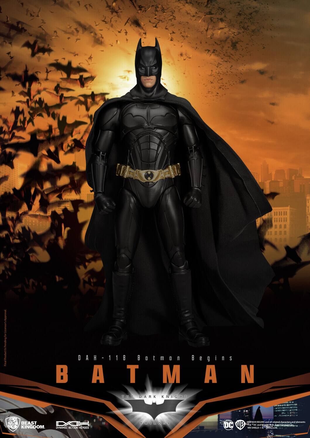 Beast Kingdom Batman Begins Dynamic 8ction Heroes Batman Action