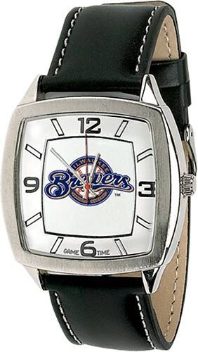 Angle Standard. Game Time - Retro Series Milwaukee Brewers Watch.