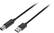 Angle. Insignia™ - 15' USB 2.0 A-Male-to-B-Male Cable - Black.