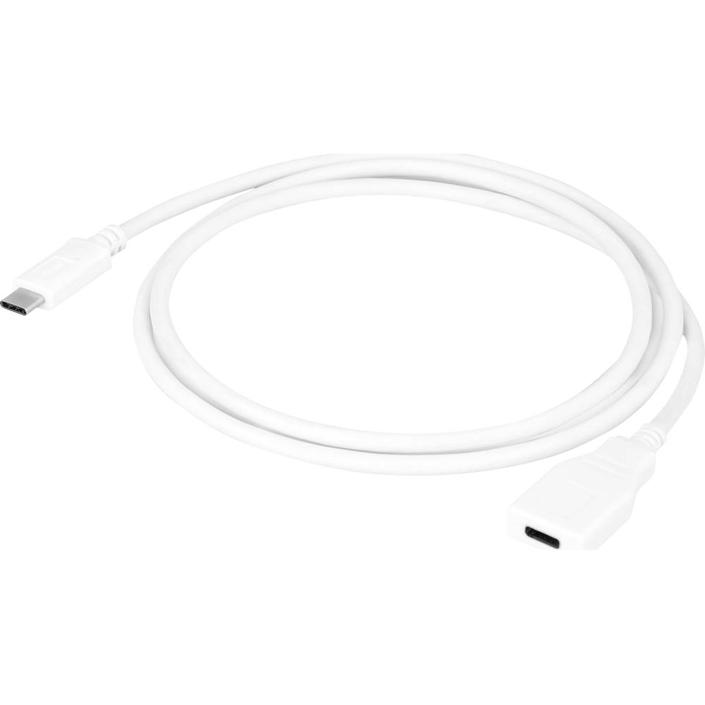 Ellende Kwalificatie Minder Best Buy: Urban Factory 3.3' USB Type-C male-to-USB Type-C female Extension  Cable White TCE01UF