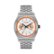 Front Zoom. NIXON - Time Teller Deluxe SW Quartz Wristwatch - Phasma silver.