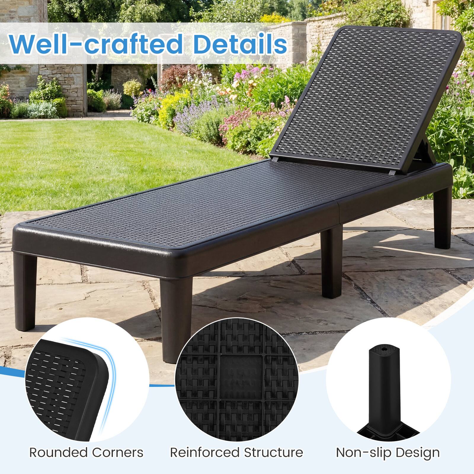 Well-crafted Details  
Rounded Corners  
Reinforced Structure  
Non-slip Design