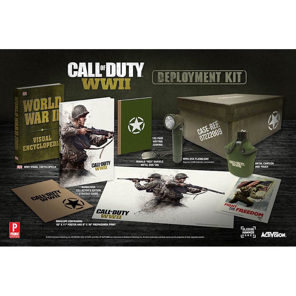 Call Of Duty Ww2 Strategy Guide Deployment Kit, HD Png Download ,  Transparent Png Image