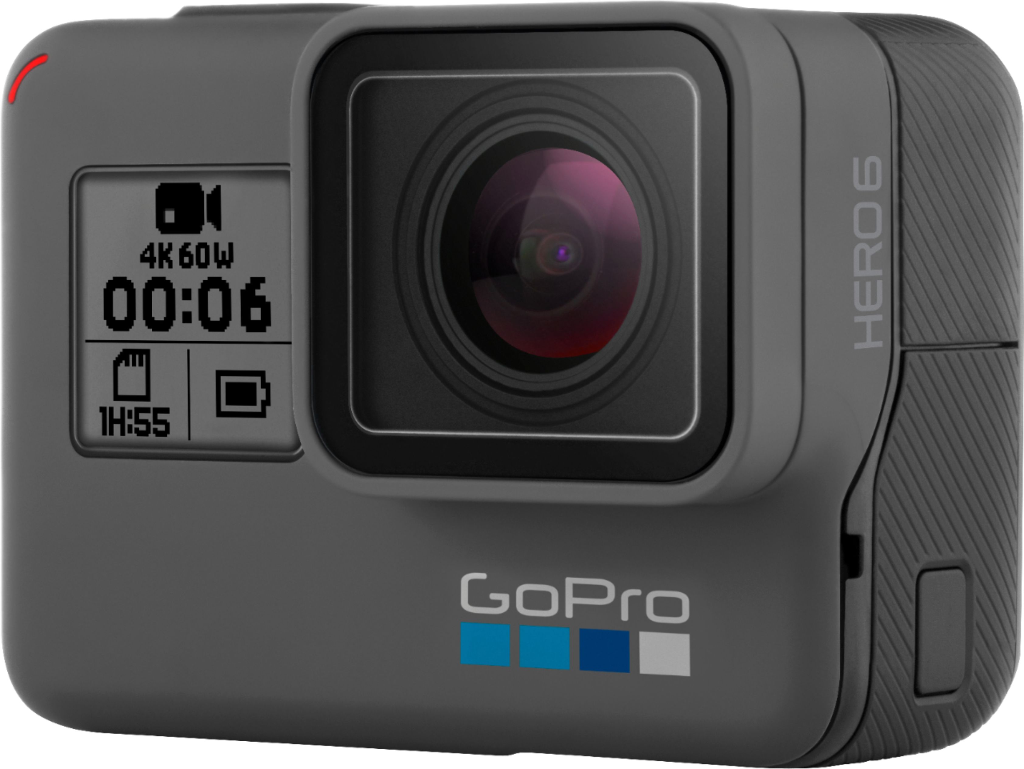 カメラ ビデオカメラ Best Buy: GoPro HERO6 Black 4K Action Camera black CHDHX-601