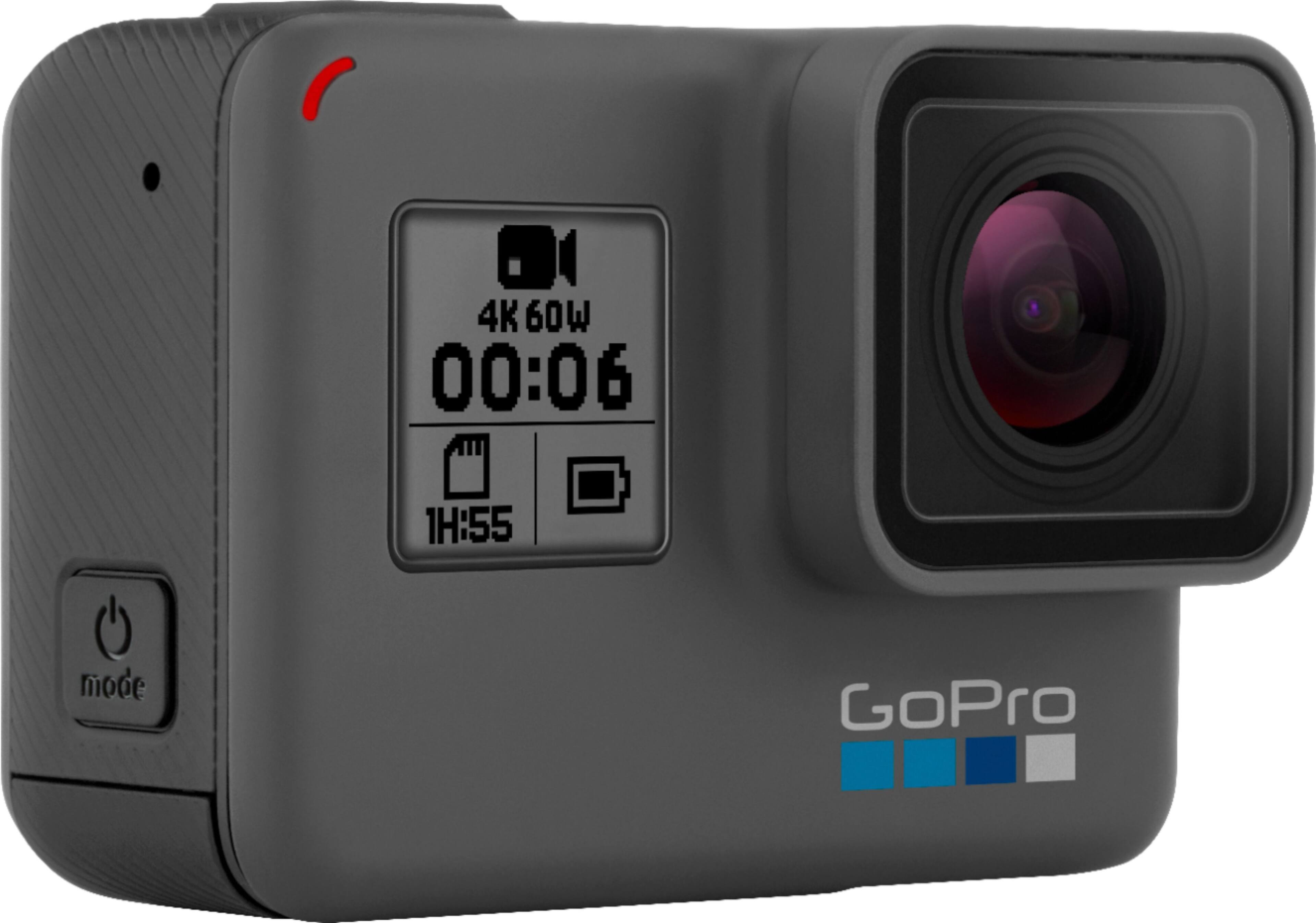 Best Buy Gopro Hero6 Black 4k Action Camera Black Chdhx 601