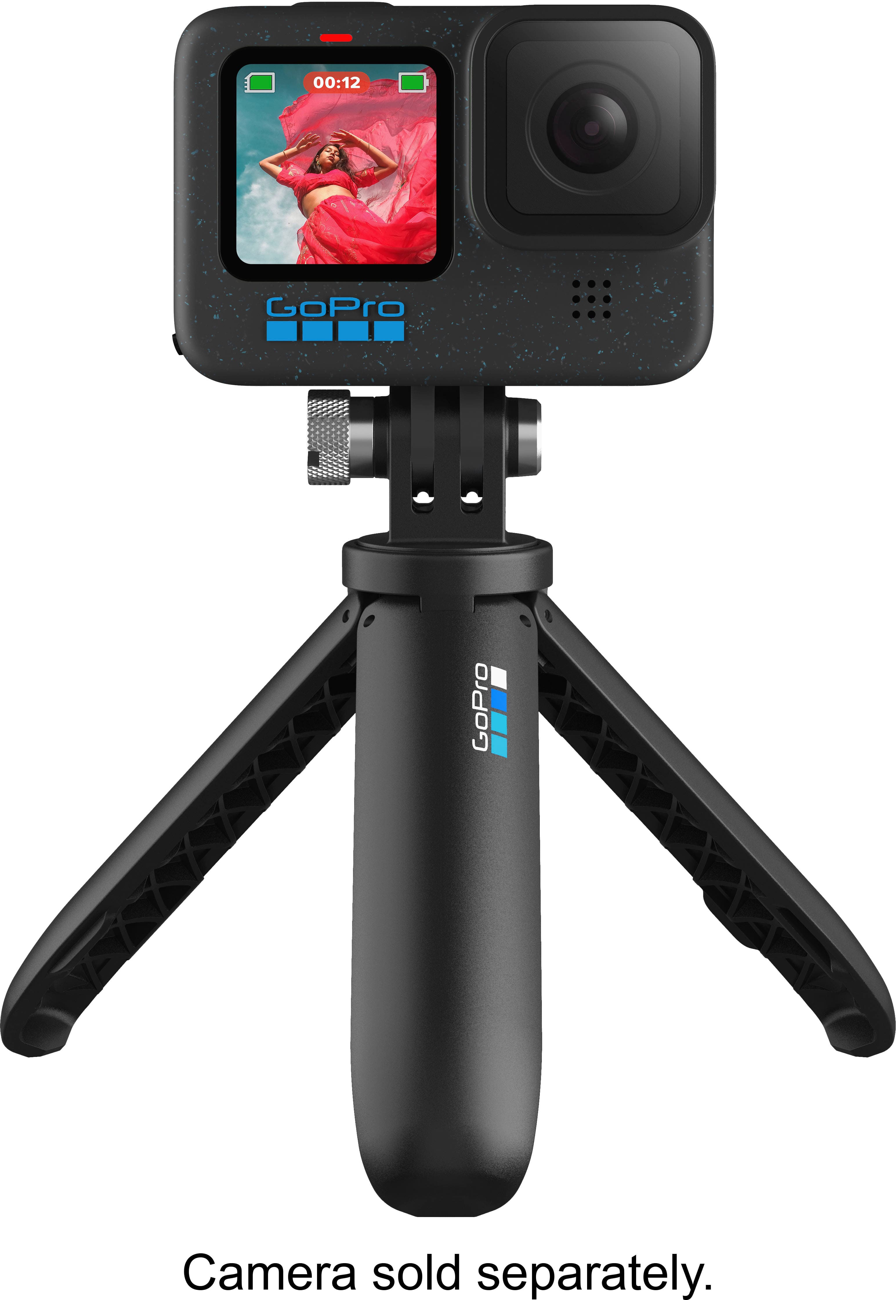Alt View 14. GoPro - Shorty Mini Extension Pole - Black.