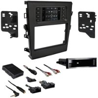 Metra - Dash Kit for Select 2013 Ford Fusion Vehicles - Black - Front_Zoom