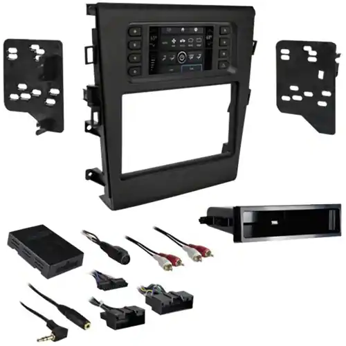 Accessorio Auto Fai Da Te Kit Di Montaggio Doppio DIN Per Autoradio - Per Ford F-150 2009-2014, Kit Installazione Dash, Marca American International Impianto Audio Completo - Foto 12