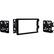 Front. Metra - Dash Kit for Select 2009-2011 Chevrolet Aveo DDIN - Black.
