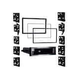 Metra - Dash Kit for Select 1984-2004 Toyota DIN DDIN - Black