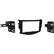 Front. Metra - Dash Kit for Select 2006-2012 Toyota RAV4 DDIN - Black.
