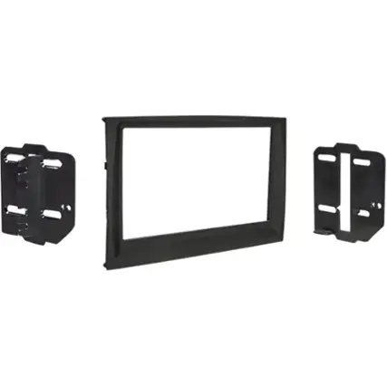 Front. Metra - Dash Kit for Select 2017-2022 Kia Sportage DDIN - Black.