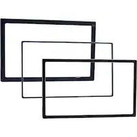 Metra - Dash Trim Ring for Select 2005-2019 Isuzu NPR/NQR/NRR - Black - Front_Zoom