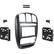 Front. Metra - Dash Kit for Select 2002-2007 Dodge Town and Country DDIN - Black.
