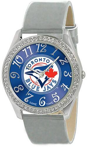 Front Standard. Game Time - Glitz Series Toronto Blue Jays Watch.