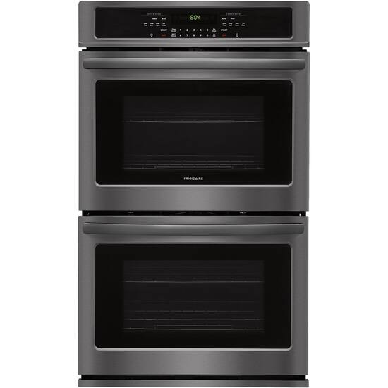 Frigidaire 30 Built In Double Electric Wall Oven Black Stainless Steel Ffet3026td Best Buy