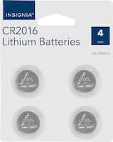 Insignia™ - CR2016 Batteries (4-Pack) - Front_Zoom