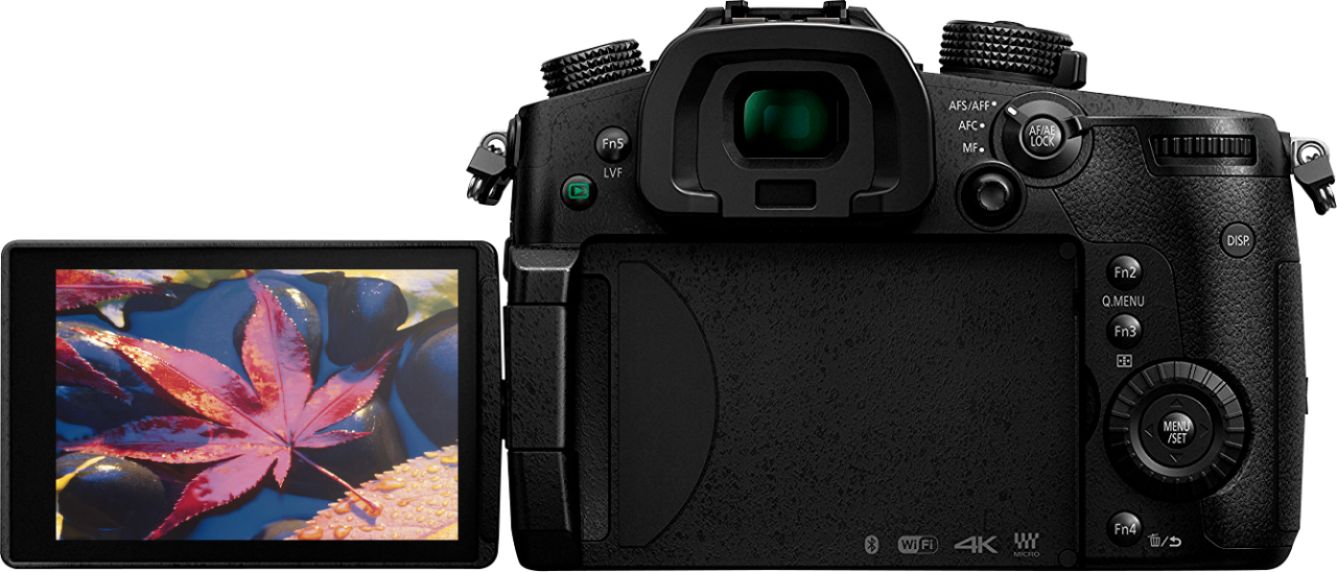 Panasonic LUMIX GH5 Mirrorless 4K Photo Digital Camera with LEICA DG 12-60mm Lens DC-GH5LK Black Best Buy