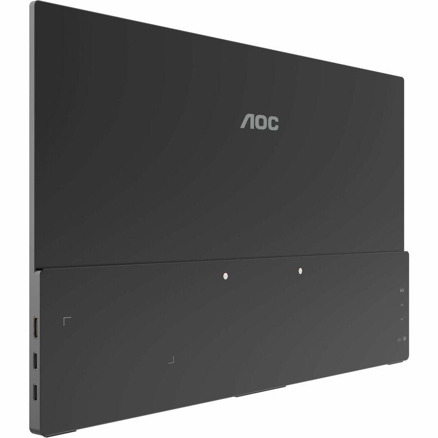 Alt View 8. AOC - AOC 16E10 - 15.6 inch Portable Monitor, LED, FHD, 2xUSB-C, Mini-HDMI, 3 Year Manufacturer Warranty - 16" - 15.6" - Black.