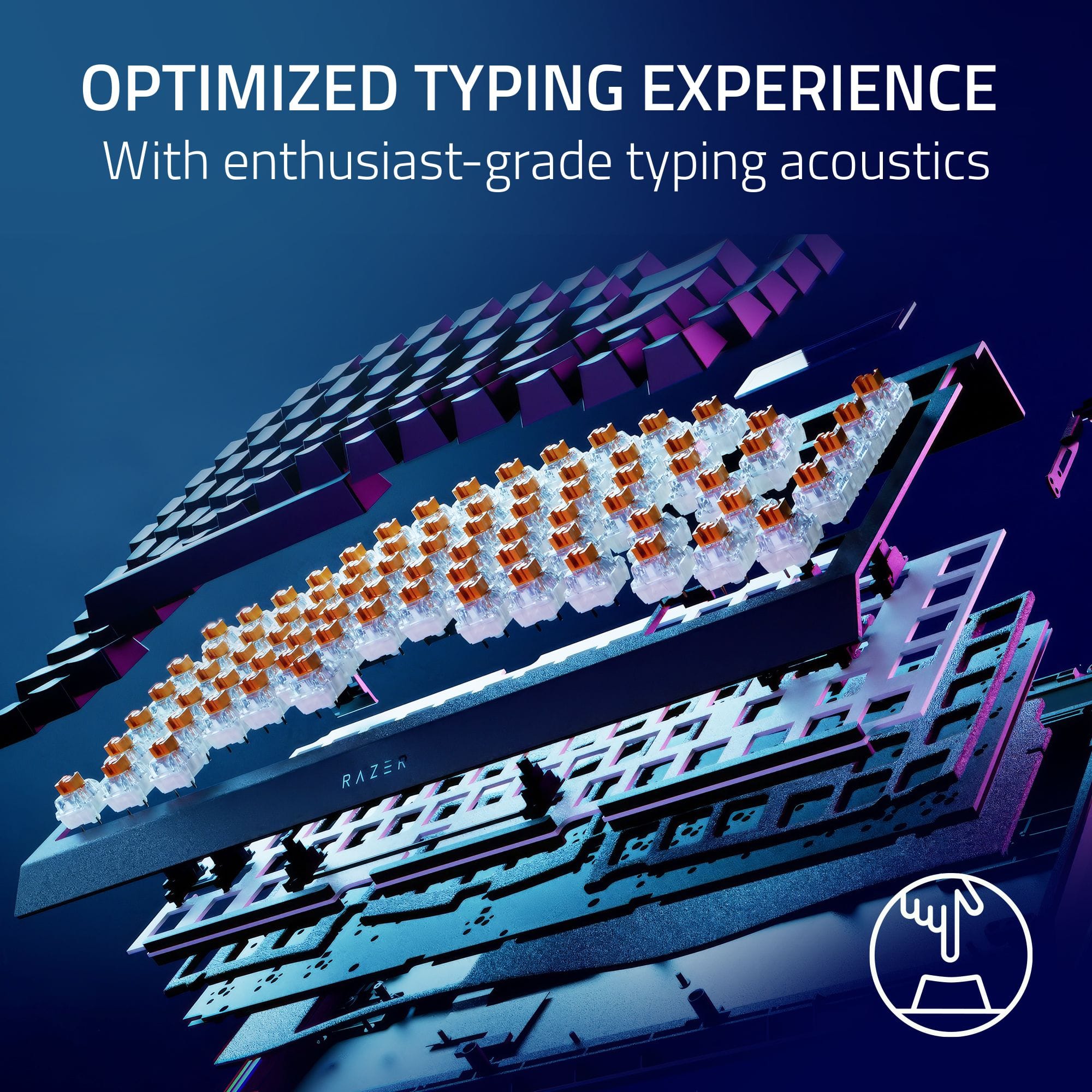 Optimized Typing Experience with Enthusiast-Grade Typing Acoustics