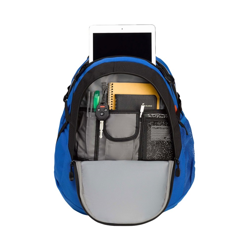 Best Buy: High Sierra FAT BOY Backpack Black/vivid blue 64020-0688