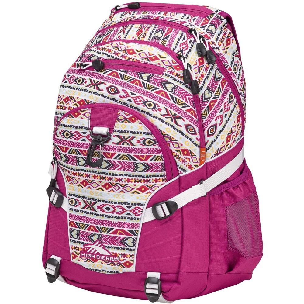 Best Buy: High Sierra Loop Backpack White Macrame Razzmatazz 53646-5842