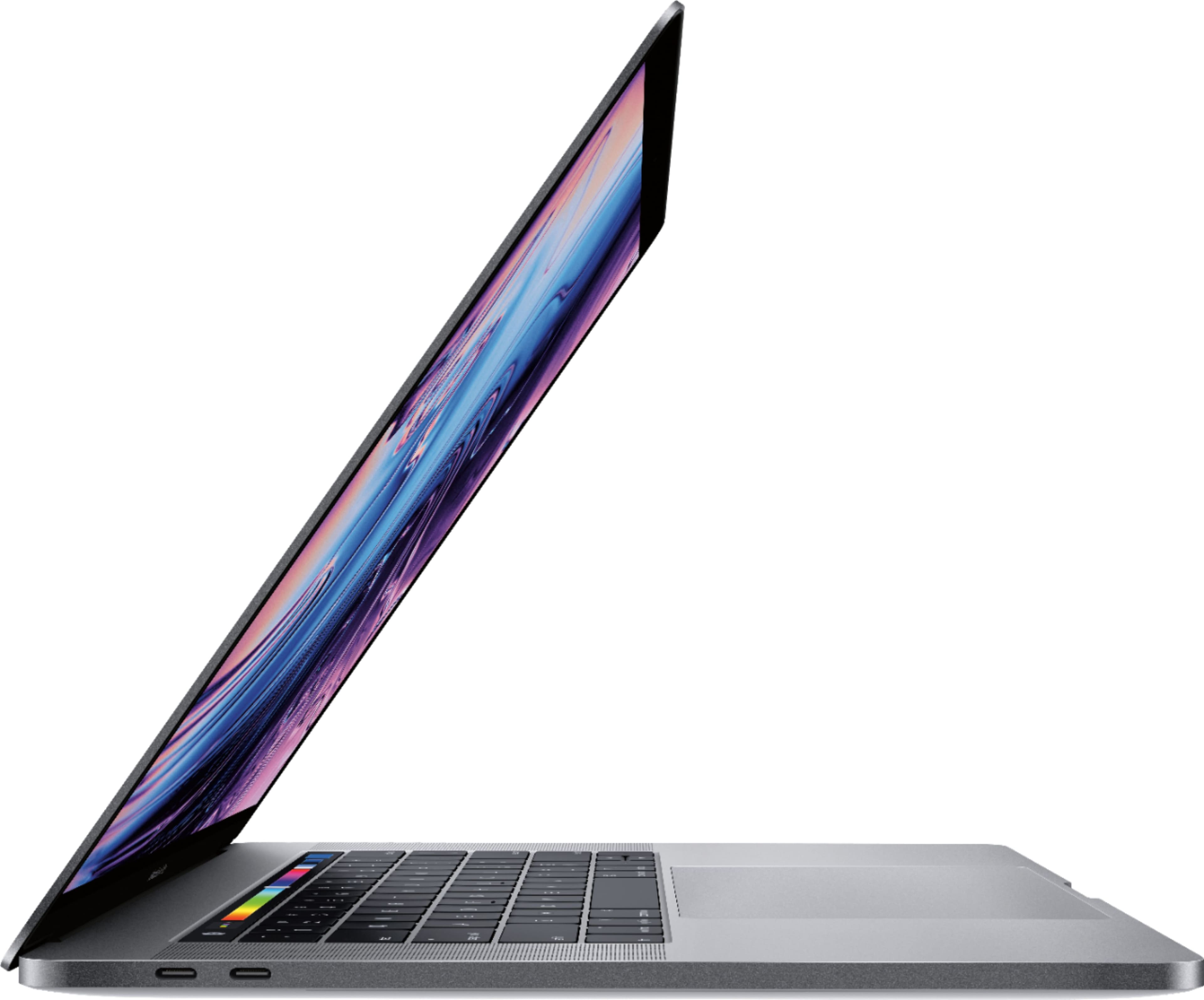 Alt View 11. Apple - MacBook Pro - 15" Display with Touch Bar - Intel Core i7 - 16GB Memory - AMD Radeon Pro 560X - 512GB SSD - Space Gray.