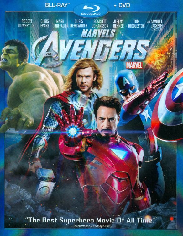  Marvel's The Avengers [2 Discs] [Blu-ray/DVD] [2012]