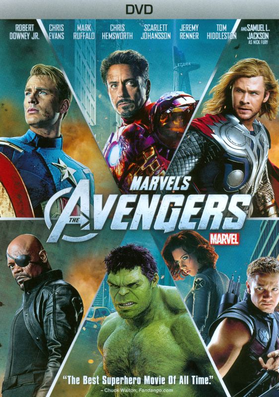The Avengers DVD cover
