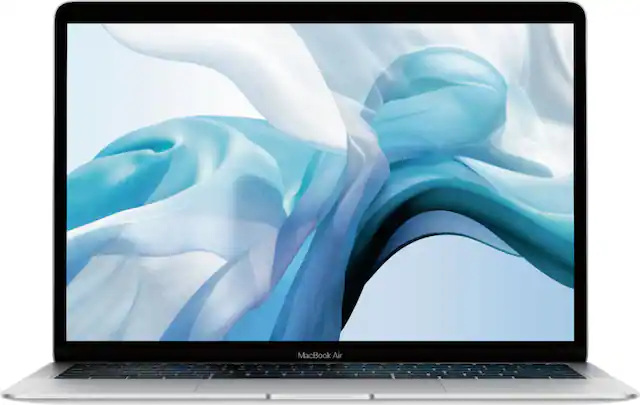 Front. Apple - Apple - MacBook Air - 13.3" Retina Display - Intel Core i5 - 8GB Memory - 256GB Flash Storage - Silver - Silver.