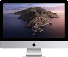 Apple - 21.5" iMac® with Retina 4K display - Intel Core i5 (3.0GHz) - 8GB Memory - 1TB Fusion Drive - Silver - Front_Zoom