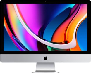 Apple - 27" iMac® with Retina 5K display - Intel Core i5 (3.3GHz) - 8GB Memory - 512GB SSD - Silver - Front_Zoom