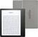 Angle. Amazon - Kindle Oasis E-reader - 7" High-Resolution Display (300 ppi), Waterproof, Built-In Audible, 8GB, Wi-Fi - Black and silver.