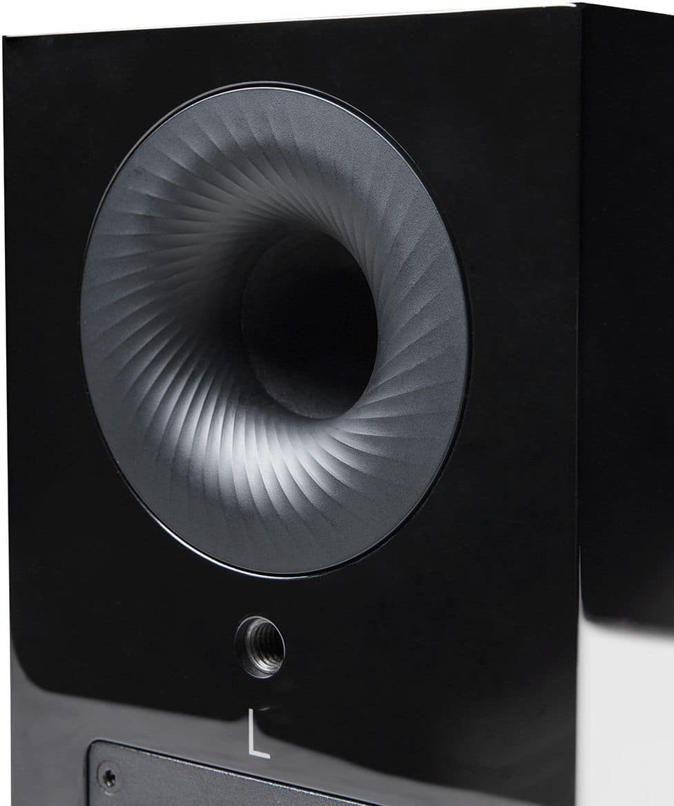 Alt View 13. Definitive Technology - D7 Demand Series Bookshelf Speakers, New and Unique Tweeter Design, Pair, Premium - Piano Black.