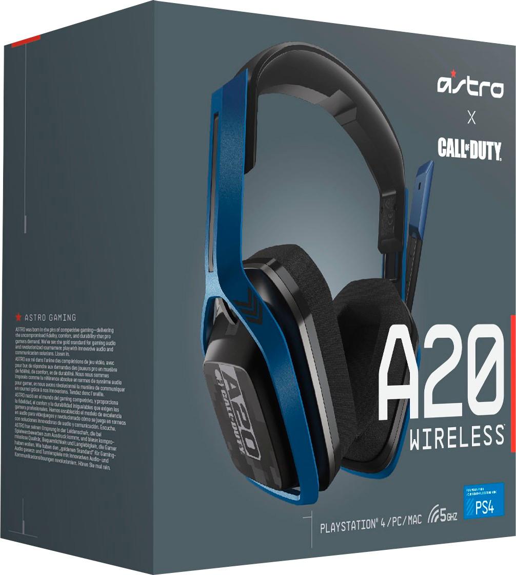 Best Buy: Astro Gaming A20 Call of Duty Wireless Gaming Headset for  PlayStation 4/PC/Mac Navy 939001560