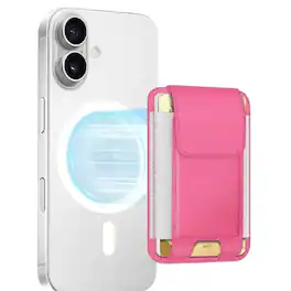 Stock Preferred - MagSafe Wallet Magnetic Card Wallet Holder for iPhone 16/15/14/13 - Pink