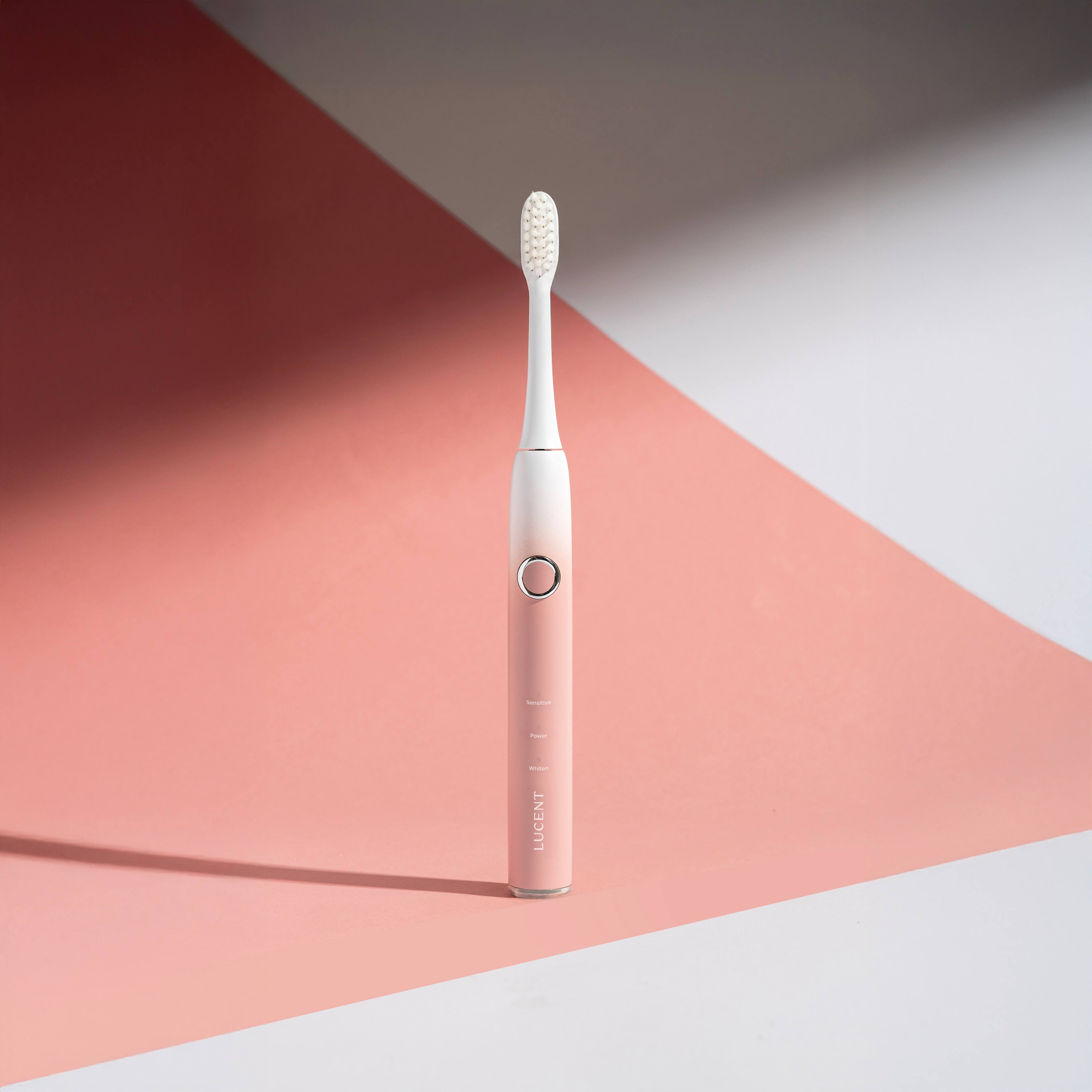 Back. Lucent - Spark Sonic Electric Toothbrush - Pink Bliss.