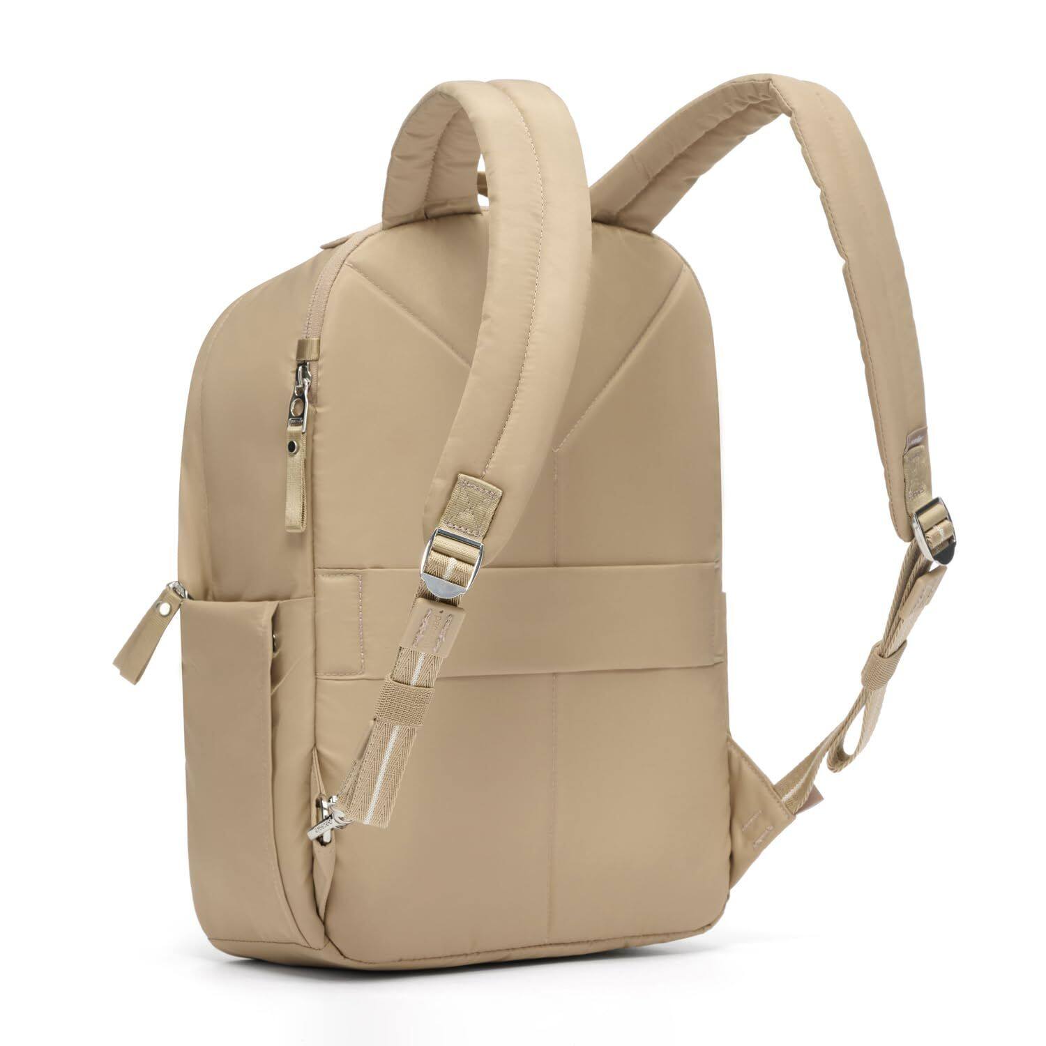 Back. Pacsafe - W 10L Backpack, Taupe - Taupe.